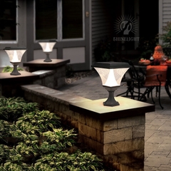 sl-td4205-2 Đèn trụ cổng năng lượng mặt trời SL-TD4205