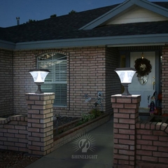 sl-td4205-3 Đèn trụ cổng năng lượng mặt trời SL-TD4205