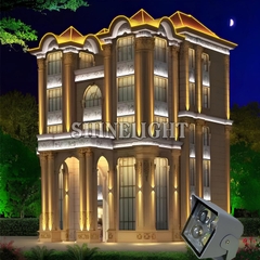 slcdm12-4 Đèn rọi cột SLCDM12