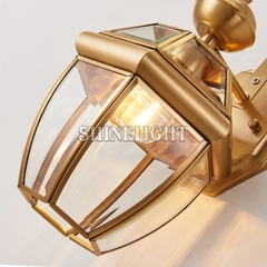 sldgt-1823-3 Đèn gắn tường đồng SLDGT–1823