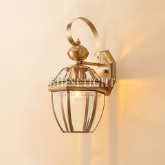 sldgt-1823-7 Đèn gắn tường đồng SLDGT–1823