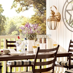 sldgt-1823-8 Đèn gắn tường đồng SLDGT–1823