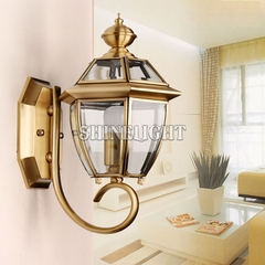 sldgt-1823-9 Đèn gắn tường đồng SLDGT–1823