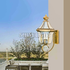 Đèn gắn tường đồng 1840