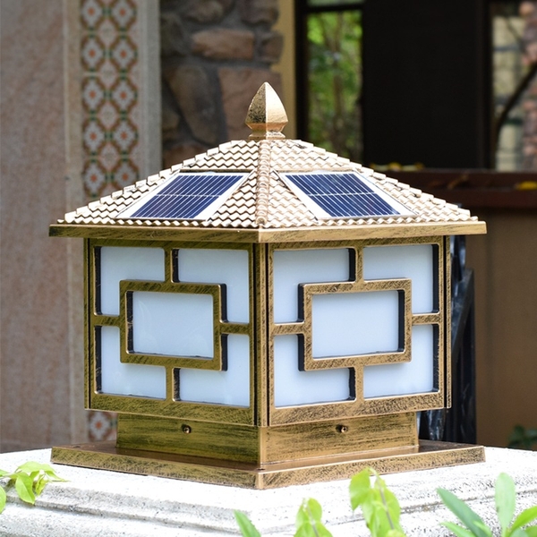 Đèn trụ cổng năng lượng mặt trời SLDTC02