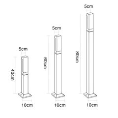 slnsv7-6 Đèn nấm sân vườn SLNSV7