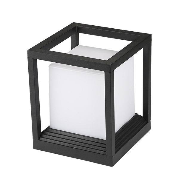 Đèn trụ cổng vuông hiện đại SLTCHDR